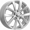 Литые диски K&amp;K КС863 16x6.5&amp;quot; 5x112мм DIA 57.1мм ET 46мм Сильвер