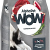 Сухой корм для собак AlphaPet WOW Superpremium с говядиной и сердцем для взрослых средних пород 2 кг