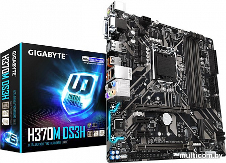 Материнская плата Gigabyte H370M DS3H (rev. 1.0)