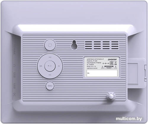 Цифровая фоторамка Digma PF-885 (белый)
