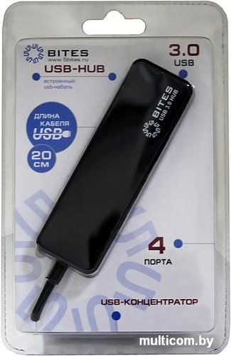 USB-хаб 5bites HB34-310BK