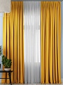 Комплект штор и гардин Pasionaria Блэкаут 480x230 (3 шт, желтый)