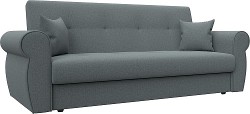 Диван Лига диванов Лига-019 книжка 124990 (рогожка амур серый)