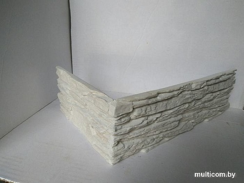 Декоративный камень Polinka Саянский сланец У0102 (бежевый, угловой)