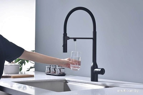 Смеситель Paulmark Magneto One Ma213188-AN (черный/антрацит)