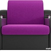 Кресло Лига диванов Сенатор 100697 60 см (фиолетовый/черный)