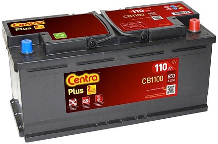 Автомобильный аккумулятор Centra Plus CB1100 (110 А&middot;ч)