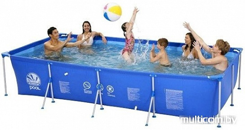 Каркасный бассейн Jilong Rectangular Steel Frame Pool (JL016103N)