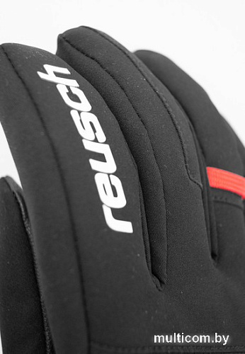 Перчатки Reusch Luca R-Tex XT 6101251-7680 (р-р 7.5, black/black melange/fire red)