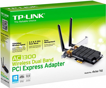 Беспроводной адаптер TP-Link Archer T6E