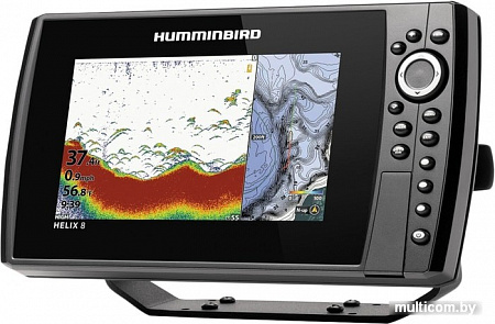 Эхолот-картплоттер Humminbird Helix 8x Chirp Mega SI+ GPS G3N