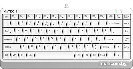 Клавиатура A4Tech Fstyler FKS11 (белый/серый)