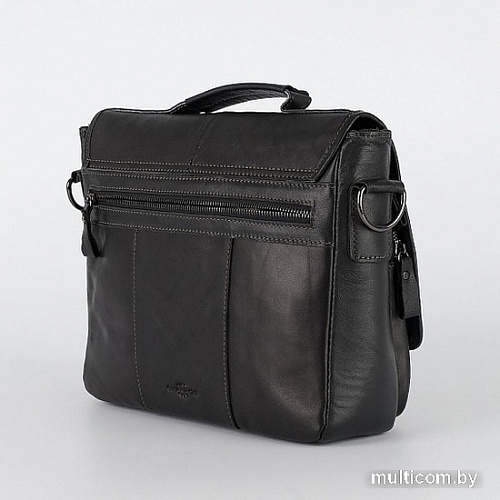 Портфель Poshete 253-7501-24-BLK (черный)