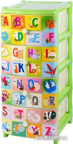 Комод Эльфпласт Алфавит английский №2 [300]