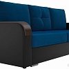 Диван Лига диванов Мейсон 102137 (синий/черный)