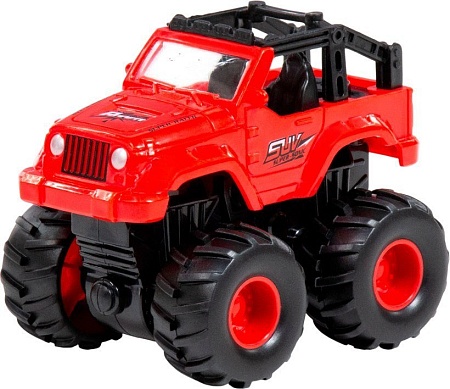 Внедорожник Полесье Монстр Внедорожник. Джип-сафари 24491 (красный)