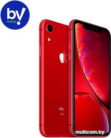 Смартфон Apple iPhone XR 64GB Воcстановленный by Breezy, грейд A ((PRODUCT)RED)