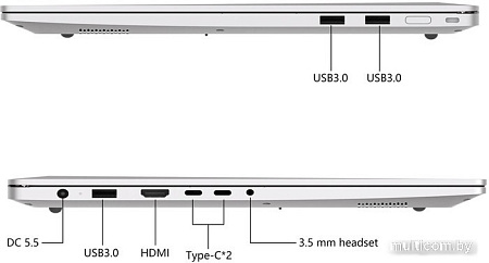 Ноутбук KUU A6 N95 N95-16-512G