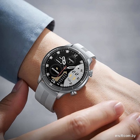 Умные часы Hoco Y31 (серебристый)