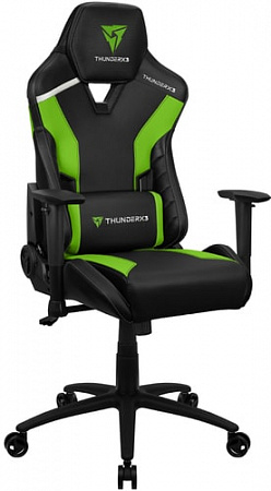 Кресло ThunderX3 TC3 (черный/зеленый)