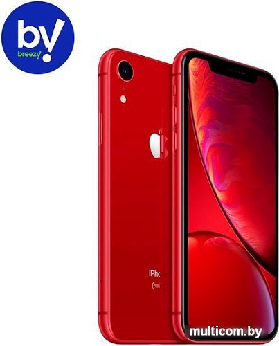 Смартфон Apple iPhone XR 64GB Воcстановленный by Breezy, грейд A ((PRODUCT)RED)