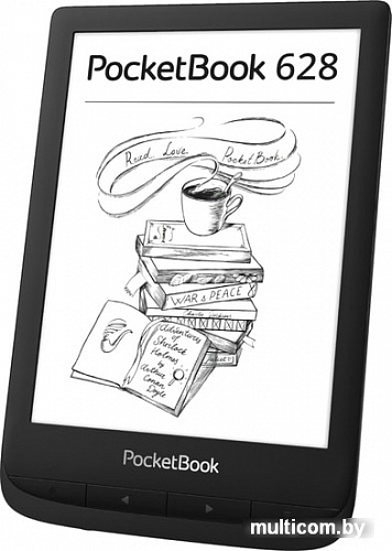 Электронная книга PocketBook 628 (черный)