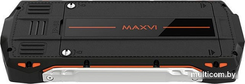 Кнопочный телефон Maxvi R3 (оранжевый)