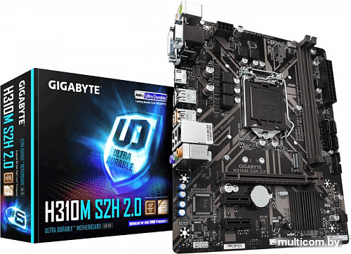 Материнская плата Gigabyte H310M S2H 2.0 (rev. 1.0)
