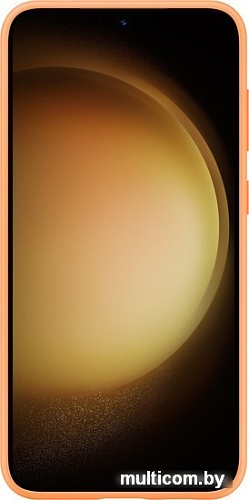 Чехол для телефона Samsung Silicone Case S23+ (оранжевый)