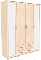 Шкаф распашной Уют Сервис Гарун-К 514.04 (молочный дуб)