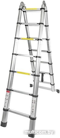 Лестница-трансформер ForceKraft BL-HT207 (2x7 ступеней)