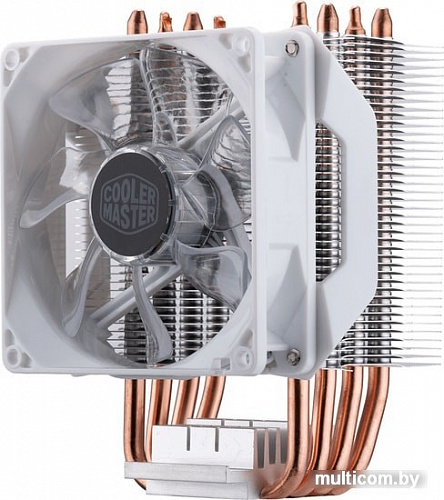 Кулер для процессора Cooler Master Hyper H410R White Edition RR-H41W-20PW-R1