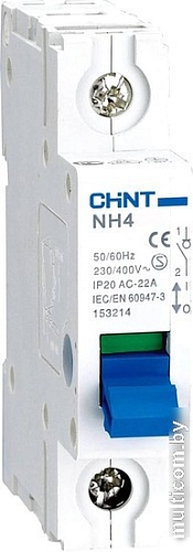 Выключатель нагрузки Chint NH4 1P 100А 398036