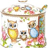 Сахарница Elan Gallery Совушки 420482