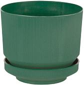 Вазон Serinova Lux №3 20-S28310103-200100 (темно-зеленый)