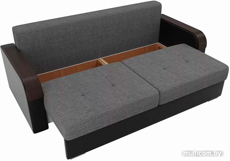 Диван Лига диванов Мейсон 102152 (серый/черный/бежевый)