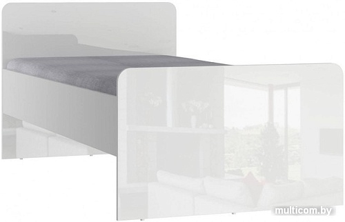 Кровать Stolline Модерн СТЛ.322.11 190x90 (серый)