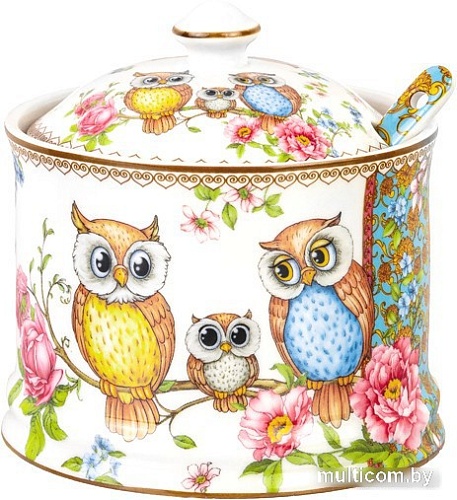 Сахарница Elan Gallery Совушки 420482