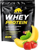 Протеин Prime Kraft Whey Protein с витаминами и минералами (500г, клубника/банан)