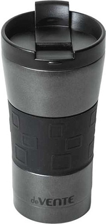 Термокружка deVente Drive 360мл (стальной черный)