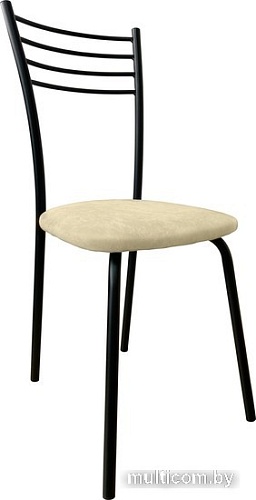 Стул Лидмаш SO-02 (черный/бежевый)