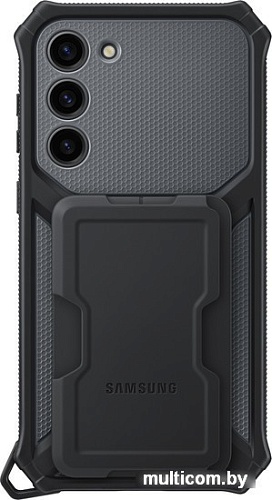 Чехол для телефона Samsung Rugged Gadget Case S23+ (титан)