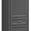 Шкаф распашной BRW Jasmin REG2D1S (графит/дуб артизан)