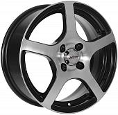 Литые диски X'trike X-118 15x6&quot; 4x100мм DIA 60мм ET 45мм BK/FP