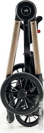 Универсальная коляска CAM Posh (2 в 1, бежевый/рама золотой)