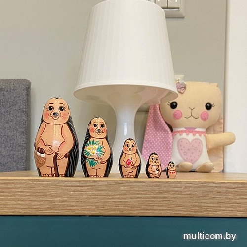 Развивающая игра Брестская Матрешка Ёжик (набор 5 шт)