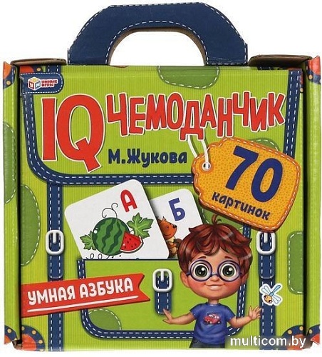 Развивающая игра Умные игры Умная азбука. IQ чемоданчик 4680107925435