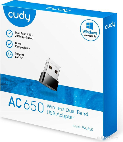 Wi-Fi адаптер Cudy WU650 1.0