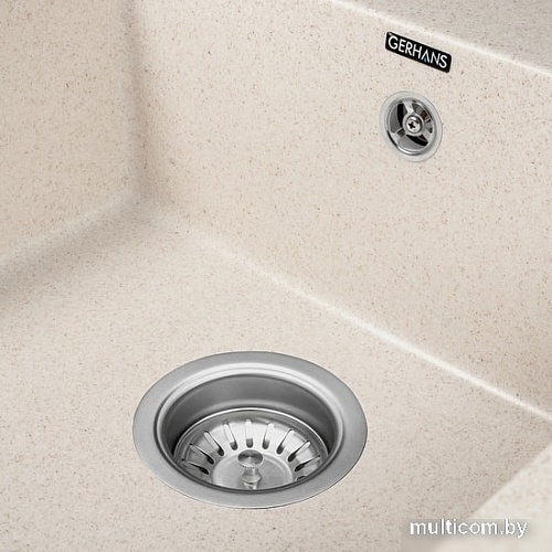 Кухонная мойка Gerhans B27 (бежевый)