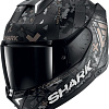 Shark Skwal i3 Hellcat Mat (р. L, черный матовый/бронзовый)